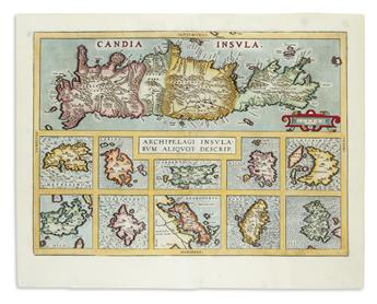 ORTELIUS, ABRAHAM. [Mediterranean and Aegean Islands].